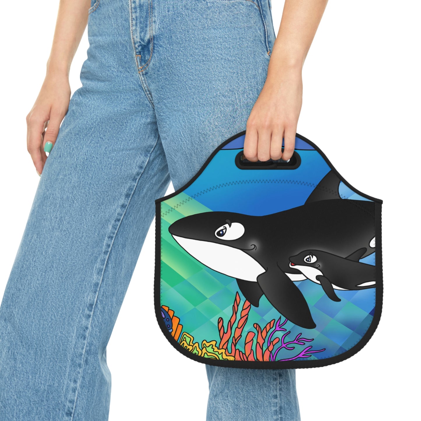 Orcas Neoprene Lunch Bag