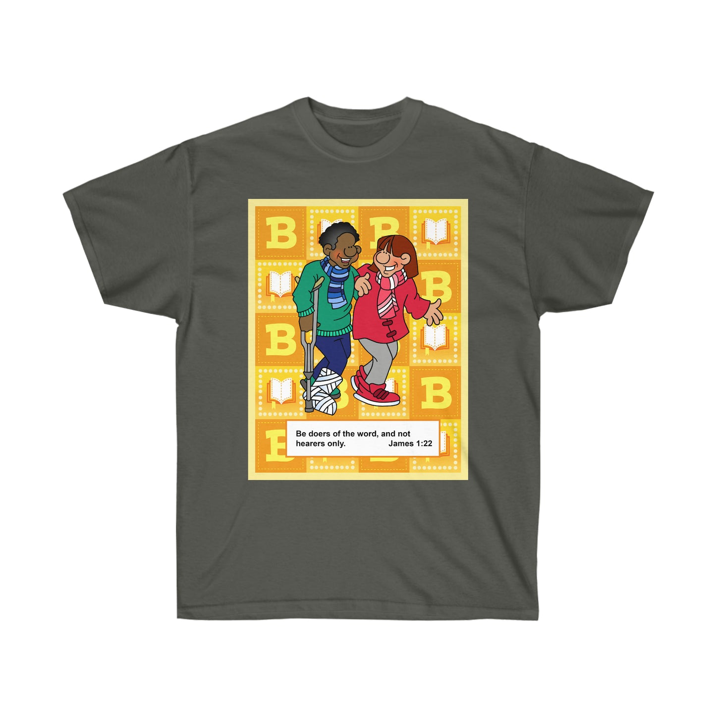 The Bible as Simple as ABC B Unisex Ultra Cotton Tee