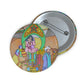 The Stone at the Door! Custom Pin Buttons