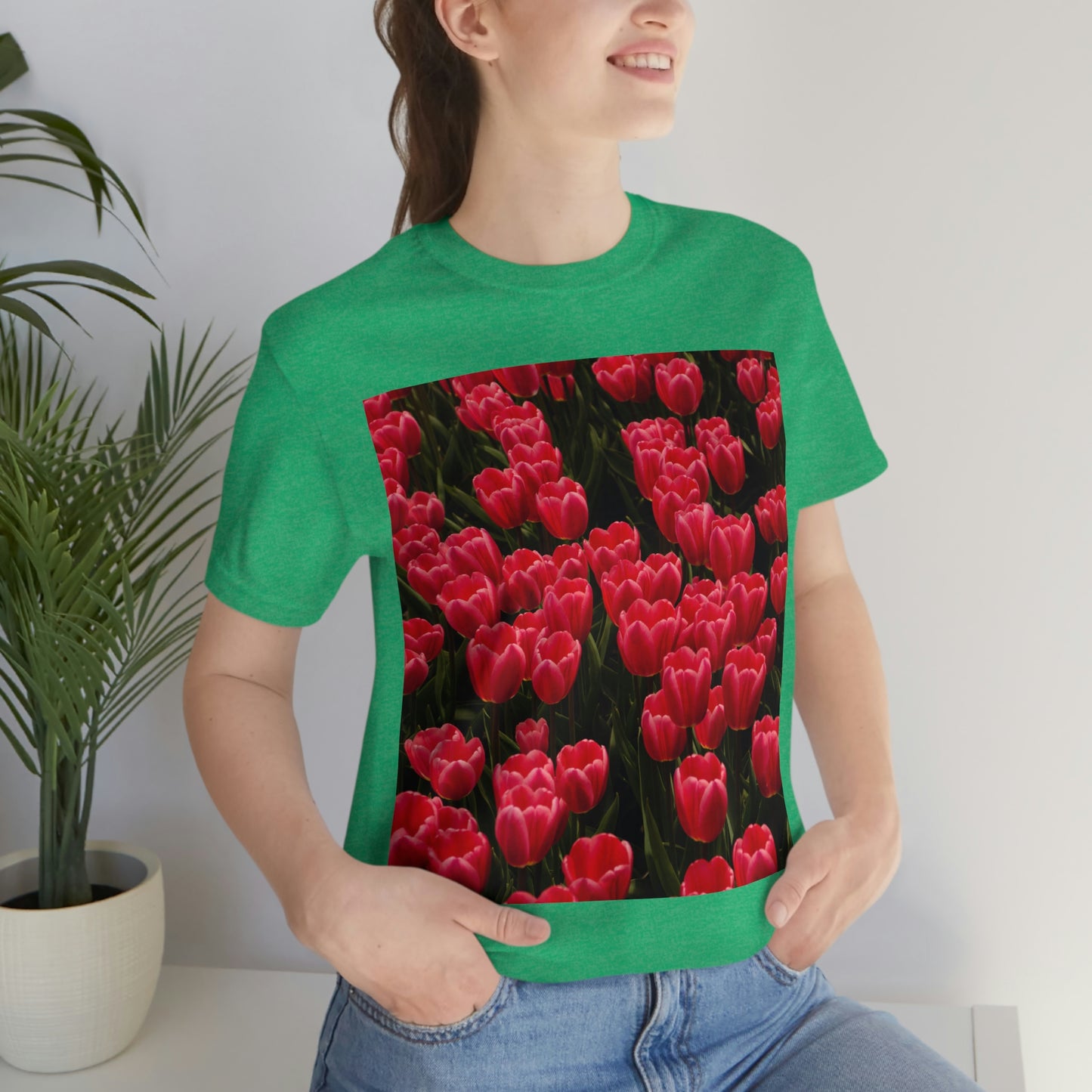 Flowers 24 Unisex Jersey Short Sleeve Tee