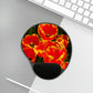 Flowers 19 Mouse Pad With Wrist Rest