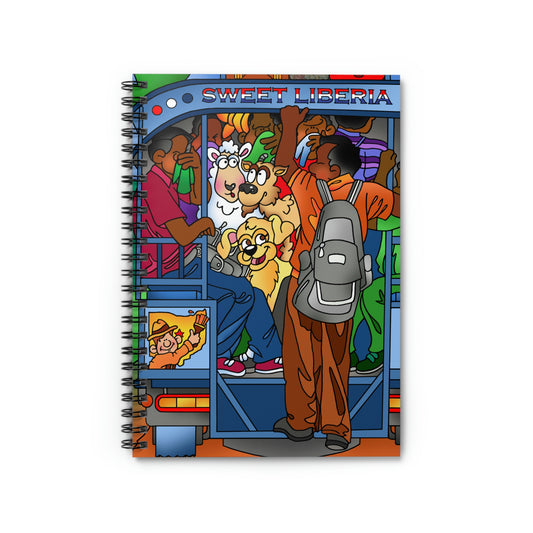 Once Upon West Africa! Spiral Notebook - Ruled Line