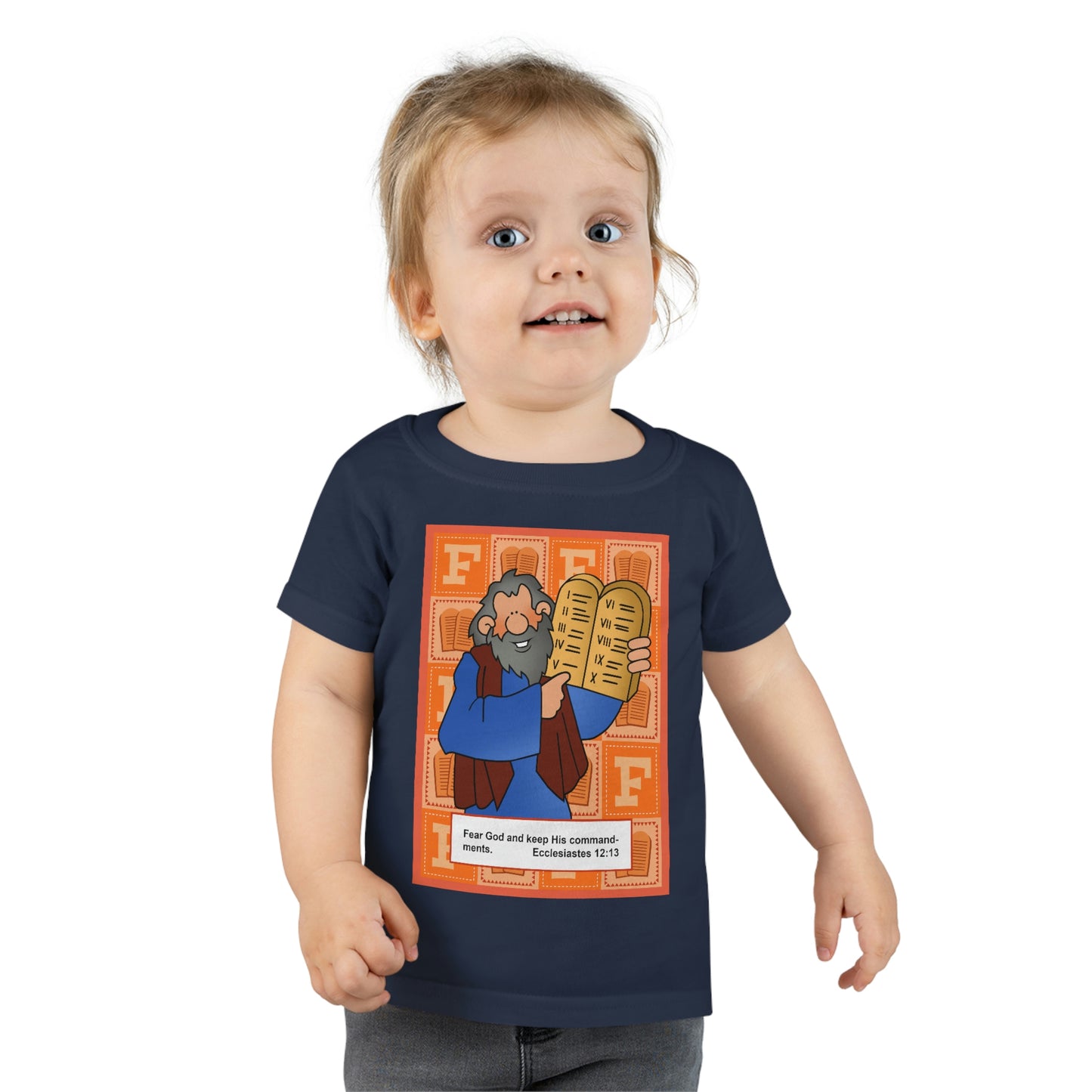 The Bible as Simple as ABC F Toddler T-shirt