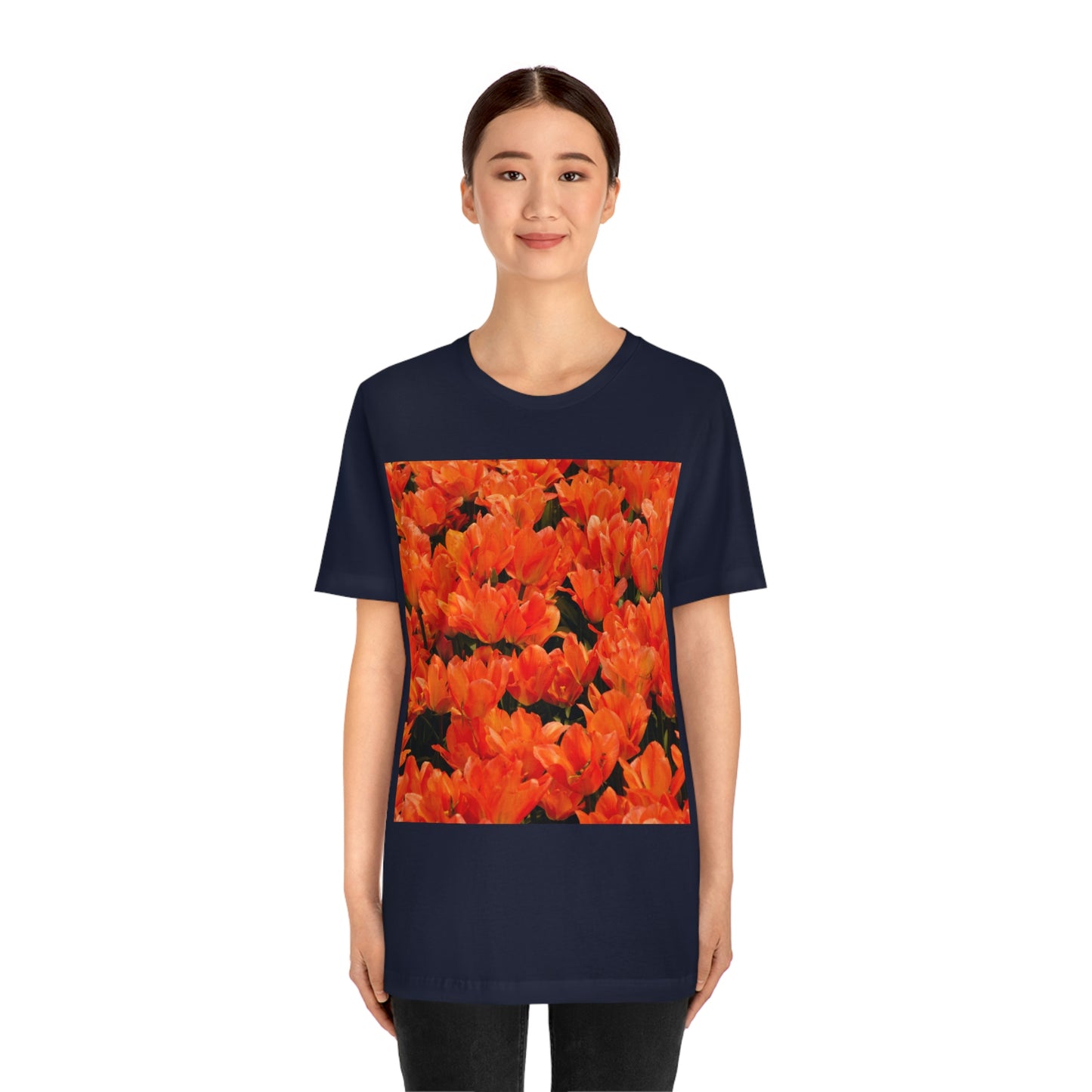 Flowers 03 Unisex Jersey Short Sleeve Tee