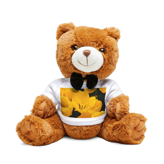 Flowers 16 Teddy Bear with T-Shirt