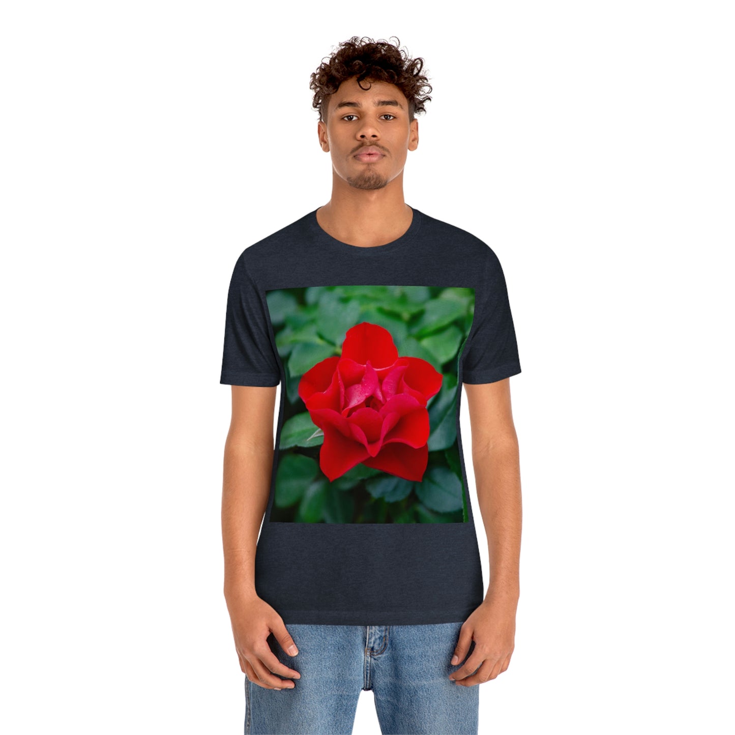 Flowers 07 Unisex Jersey Short Sleeve Tee