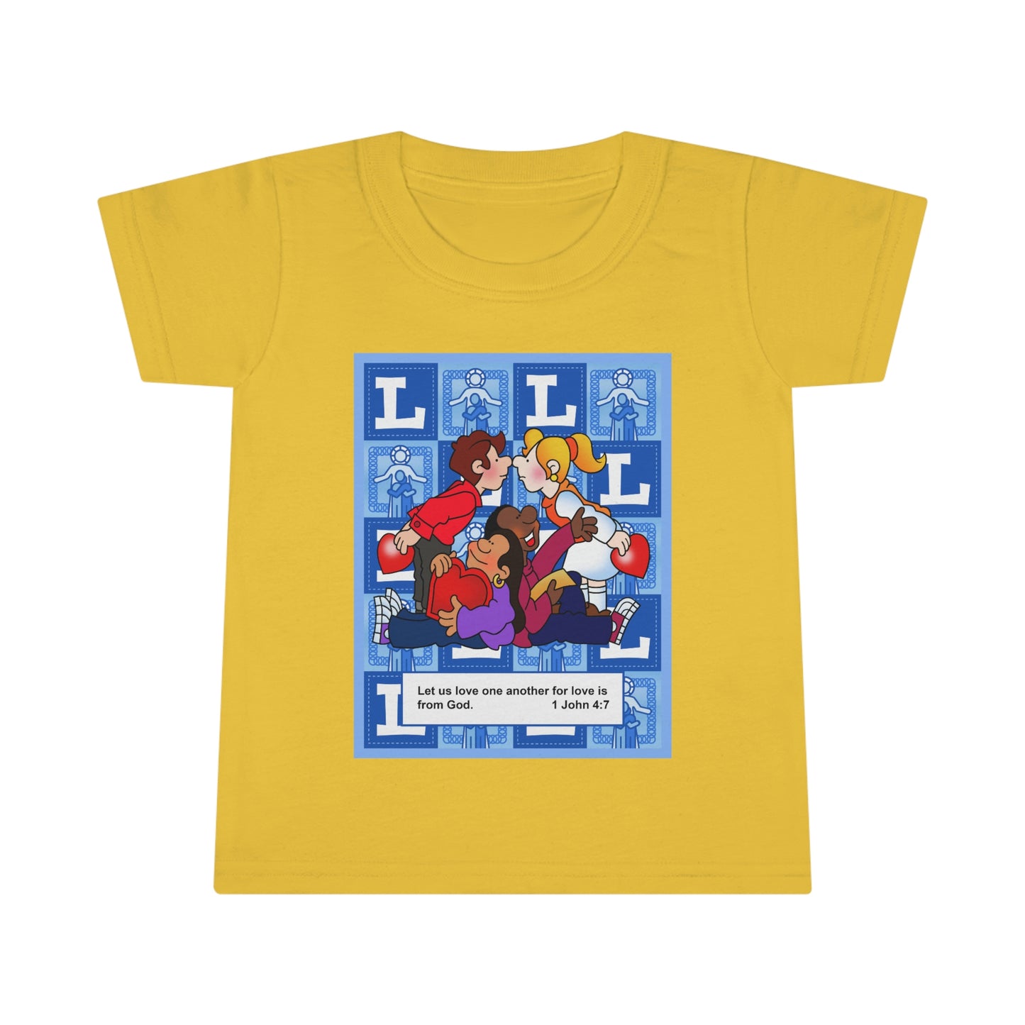 The Bible as Simple as ABC L Toddler T-shirt