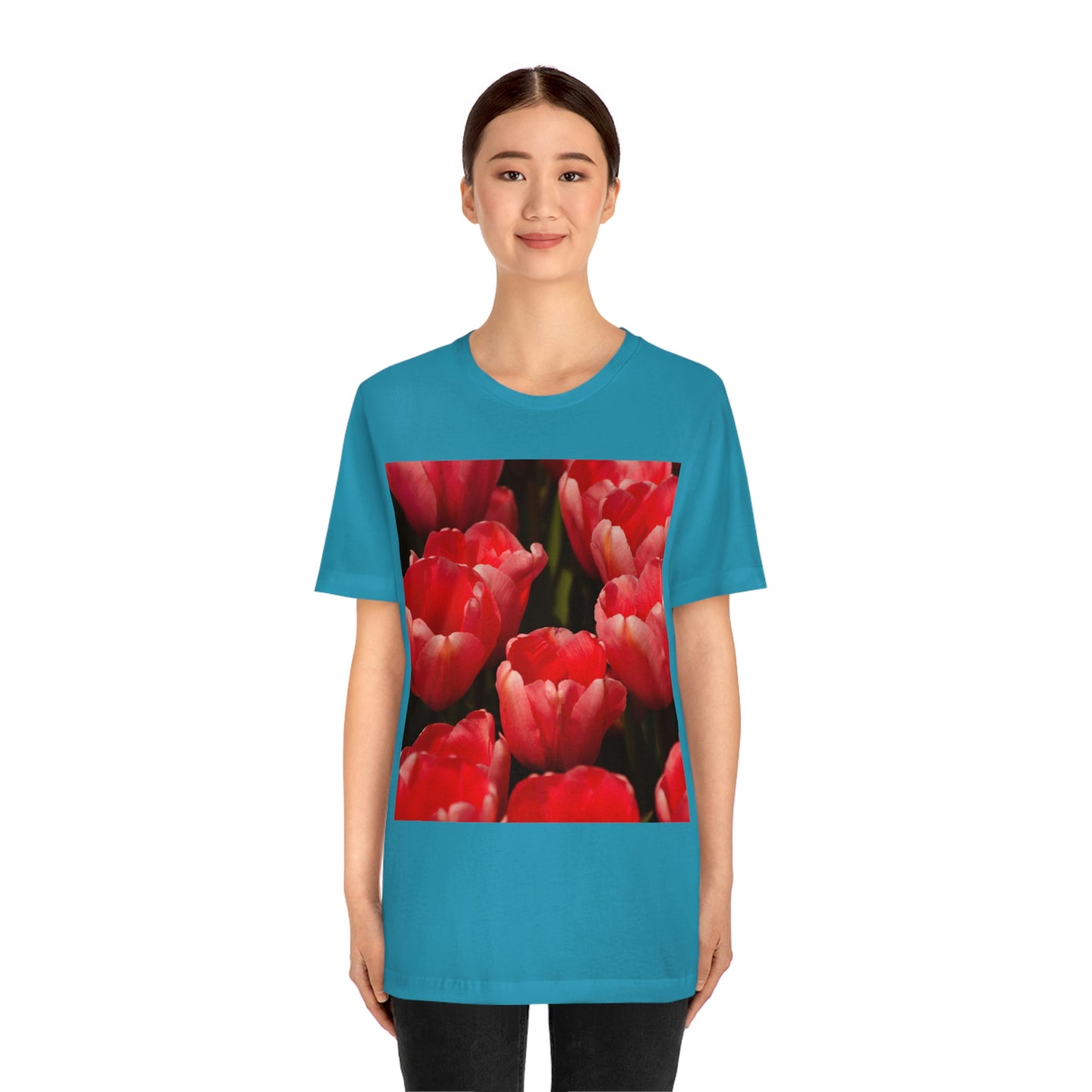 Flowers 09 Unisex Jersey Short Sleeve Tee