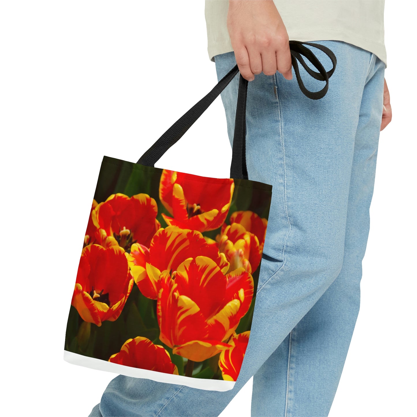 Flowers 07 AOP Tote Bag