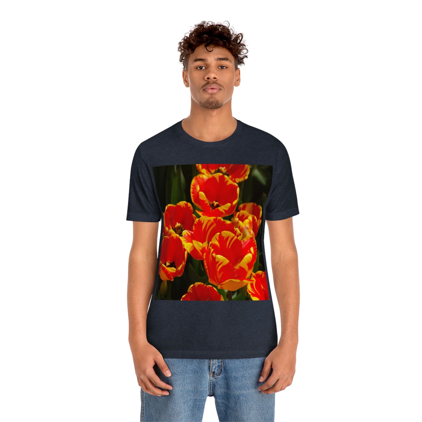 Flowers 19 Unisex Jersey Short Sleeve Tee