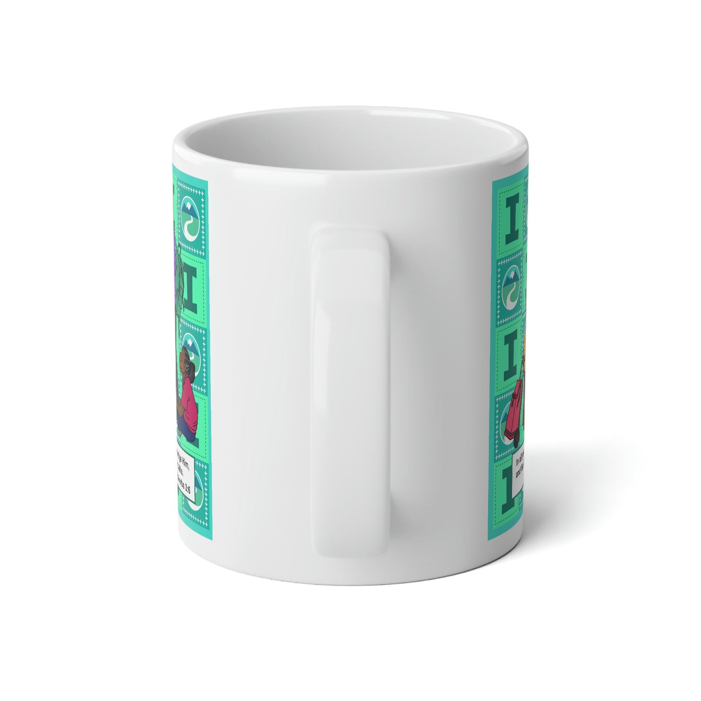 The Bible as Simple as ABC I Jumbo Mug, 20oz