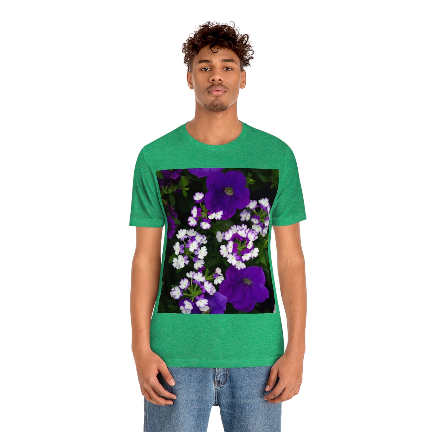Flowers 04 Unisex Jersey Short Sleeve Tee
