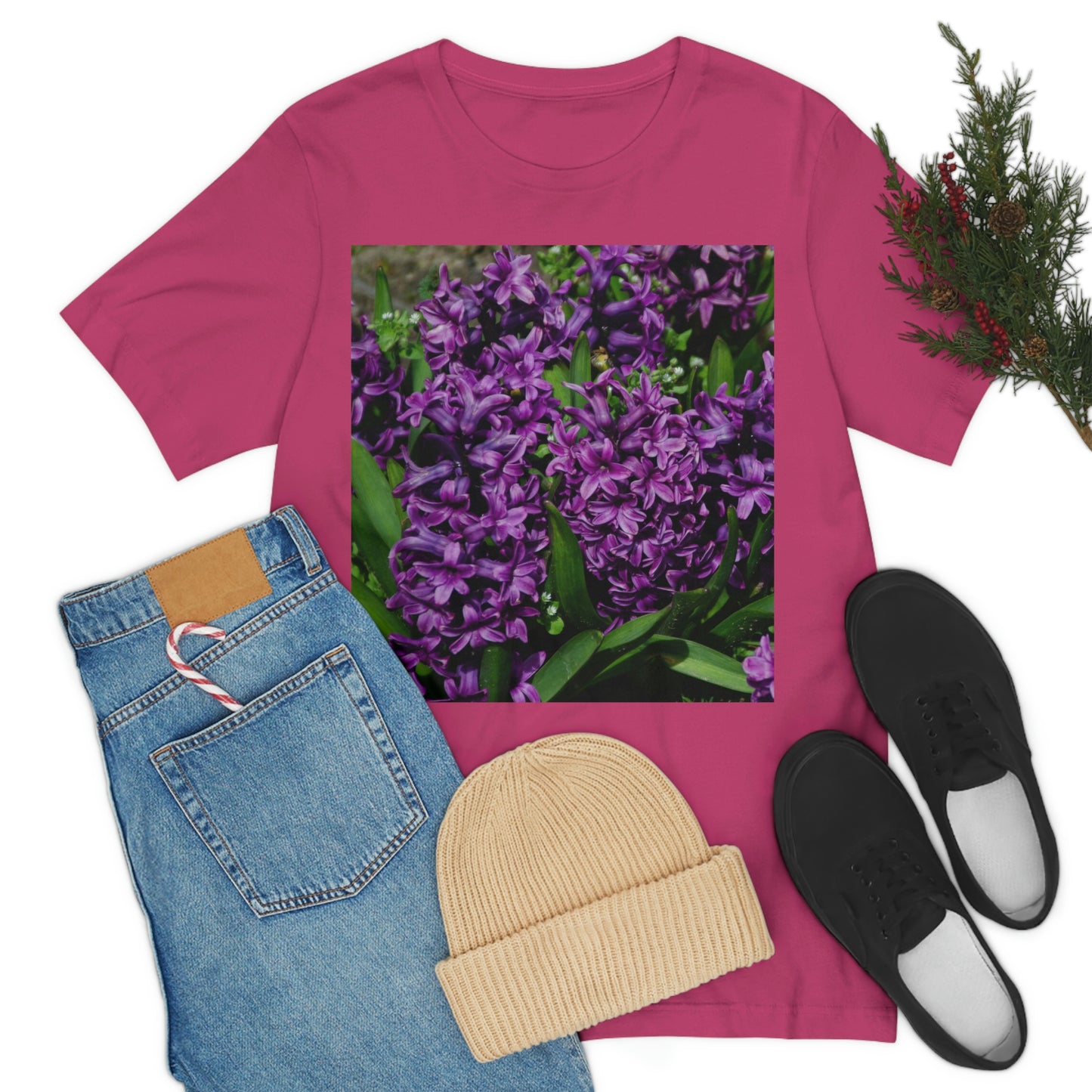 Flowers 21 Unisex Jersey Short Sleeve Tee