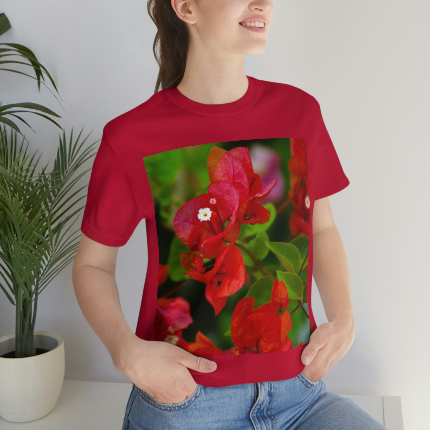 Flowers 28 Unisex Jersey Short Sleeve Tee