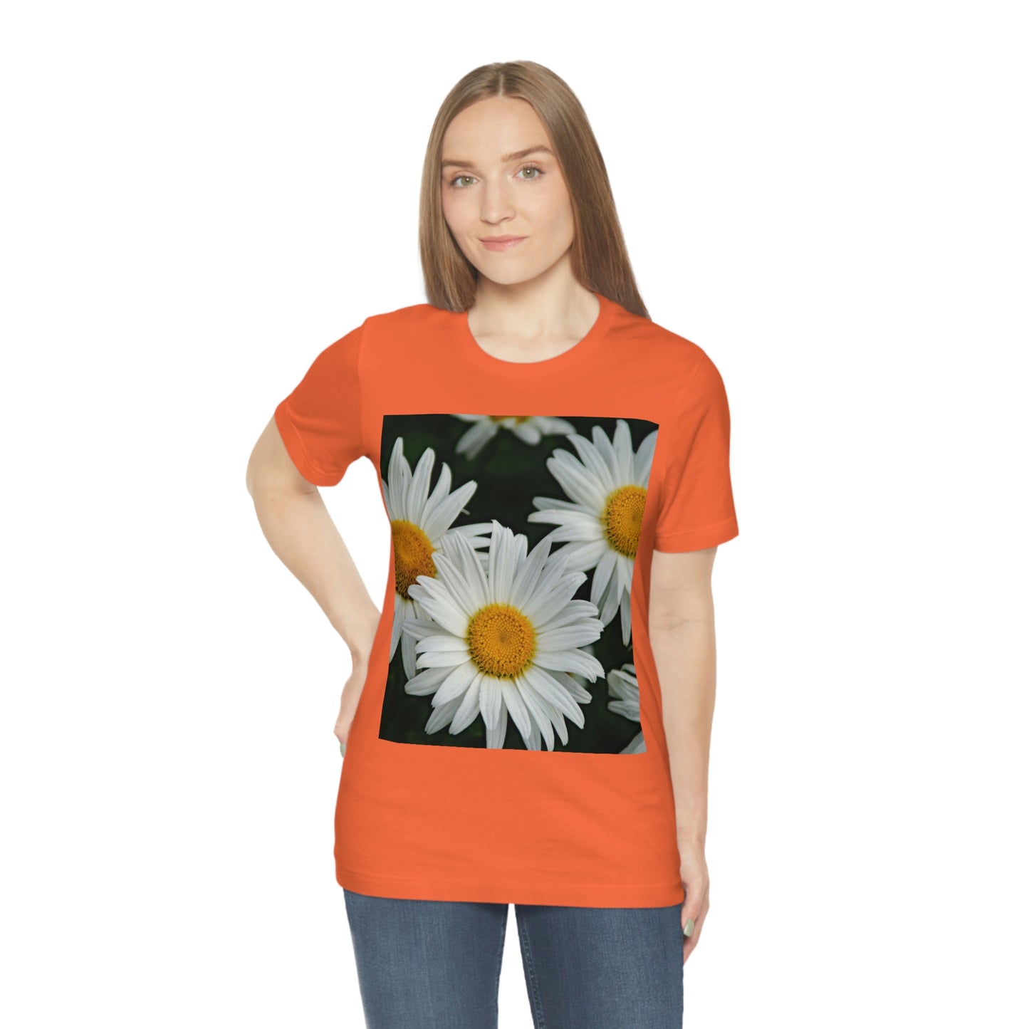 Flowers 01 Unisex Jersey Short Sleeve Tee