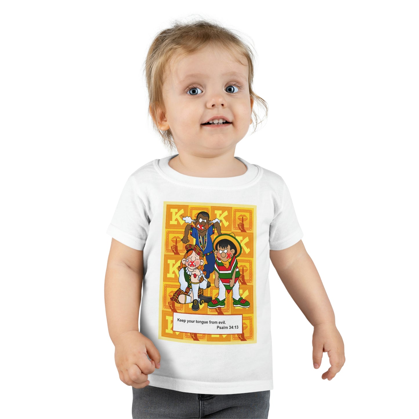 The Bible as Simple as ABC K Toddler T-shirt