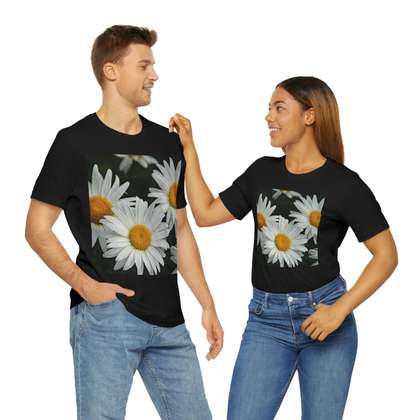 Flowers 01 Unisex Jersey Short Sleeve Tee