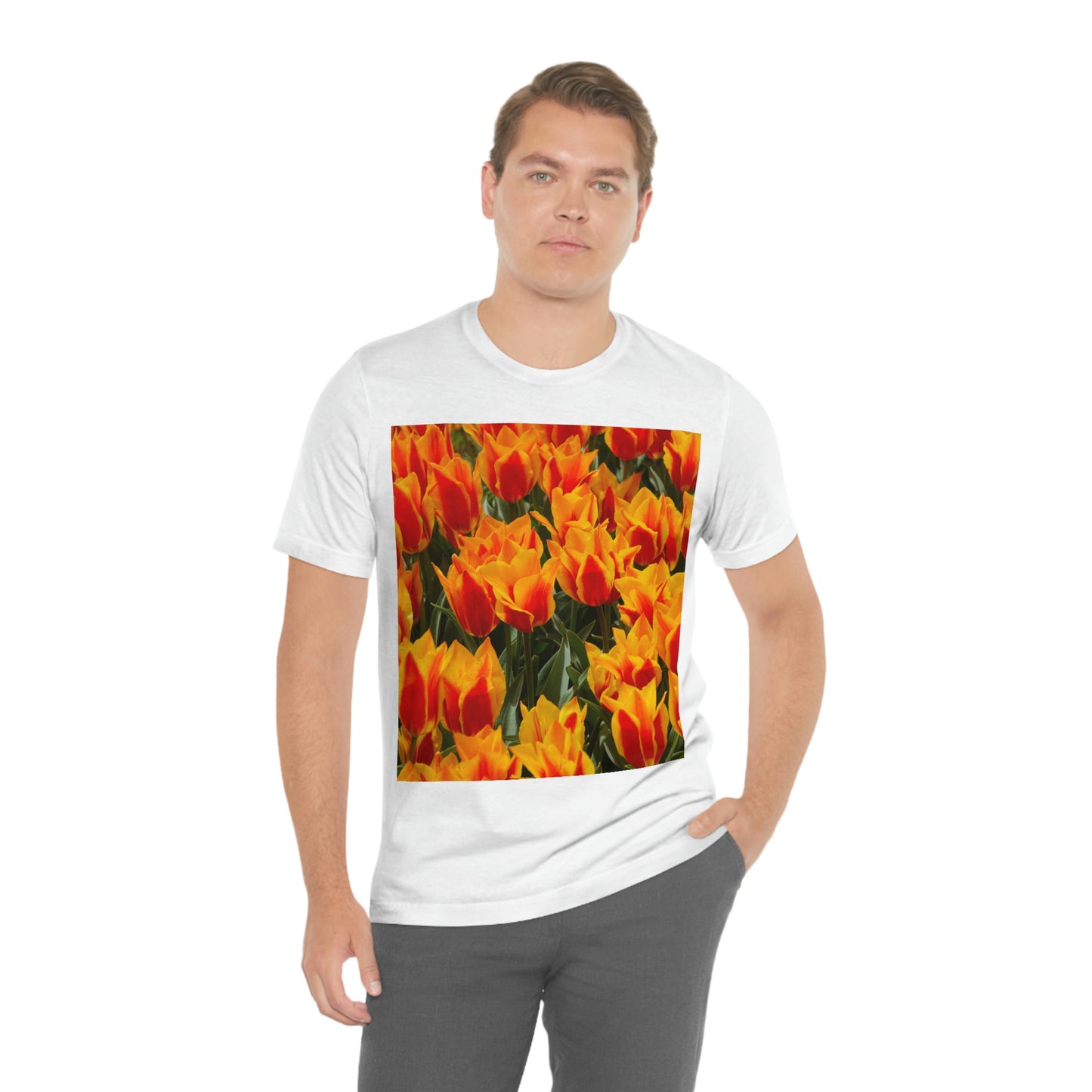 Flowers 18 Unisex Jersey Short Sleeve Tee