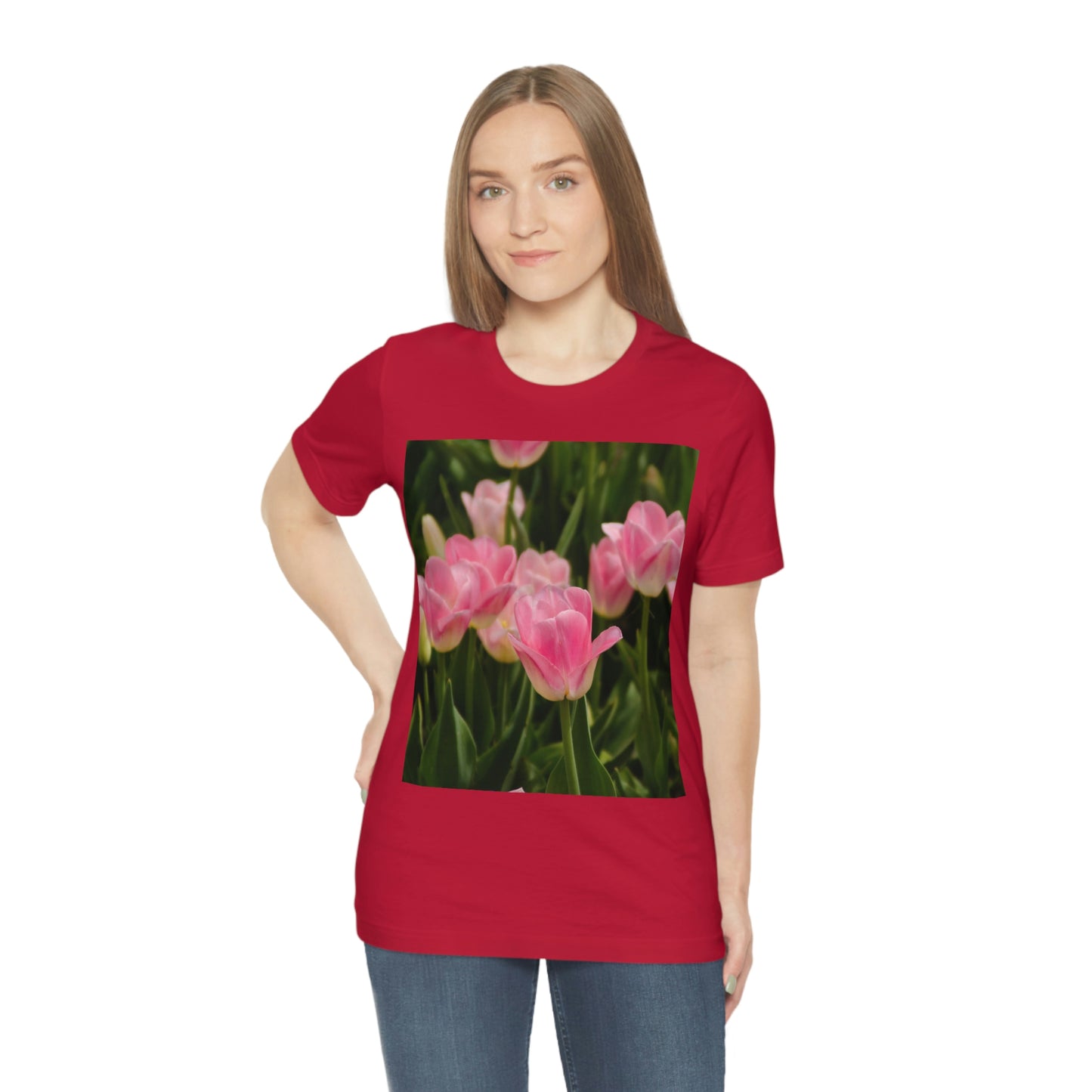 Flowers 17 Unisex Jersey Short Sleeve Tee