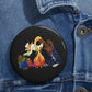 Once Upon West Africa!! Custom Pin Buttons