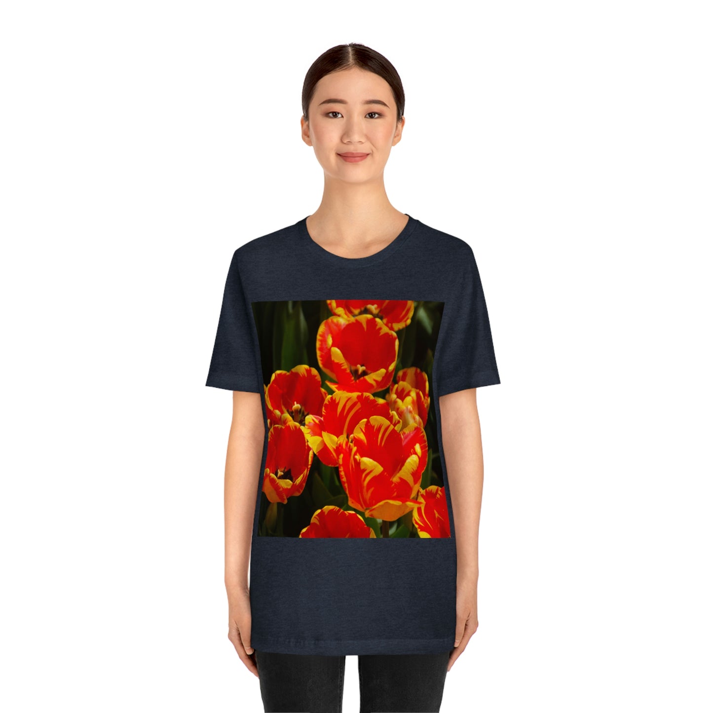 Flowers 19 Unisex Jersey Short Sleeve Tee