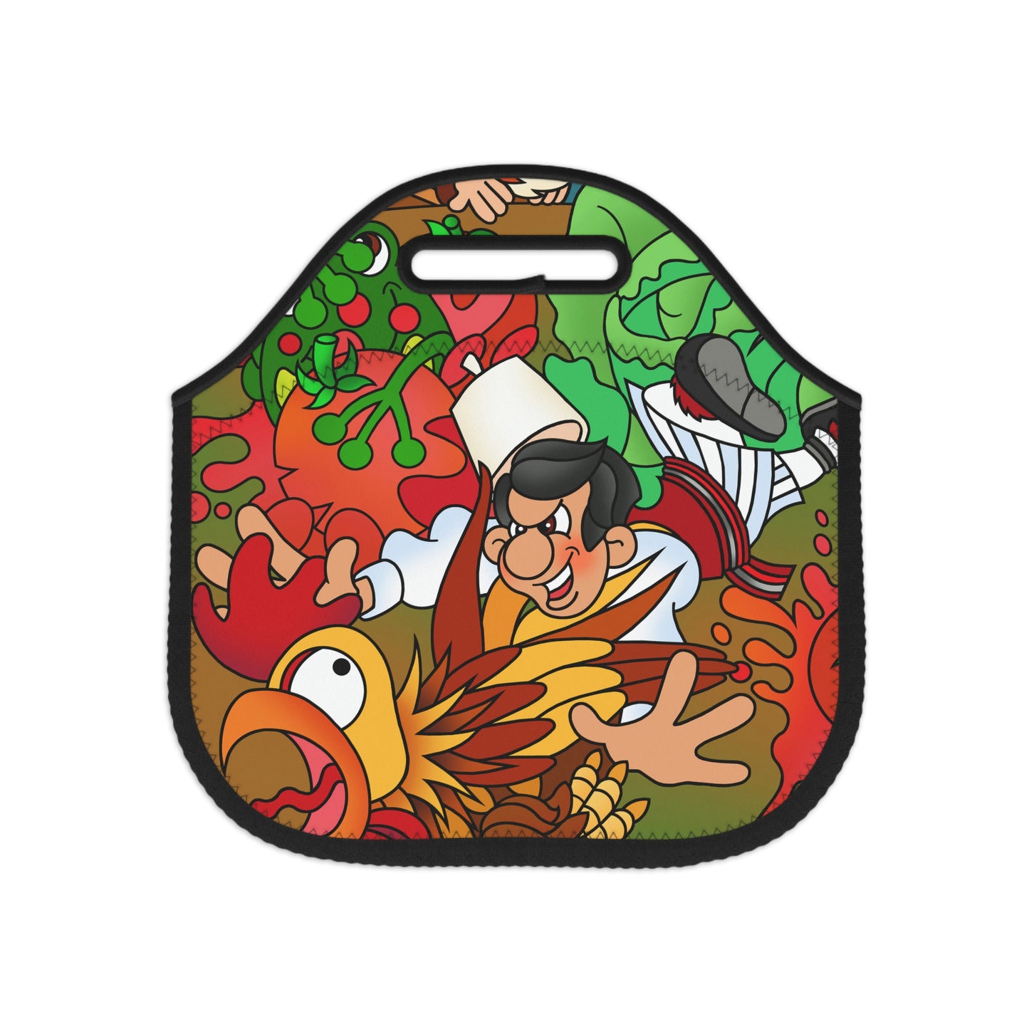 The Half Rooster! Neoprene Lunch Bag