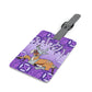 The Day that Goso Fell! Saffiano Polyester Luggage Tag, Rectangle