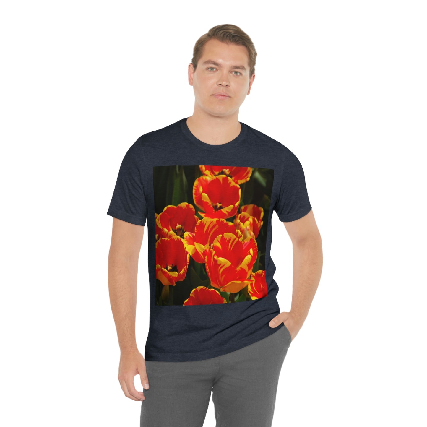 Flowers 19 Unisex Jersey Short Sleeve Tee