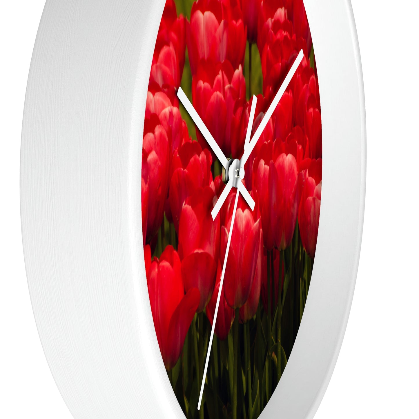 Flowers 21 Wall Clock