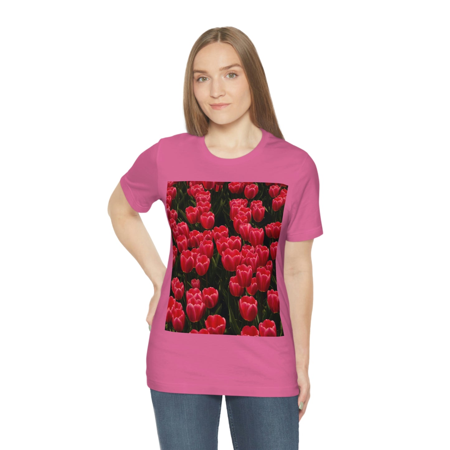 Flowers 24 Unisex Jersey Short Sleeve Tee