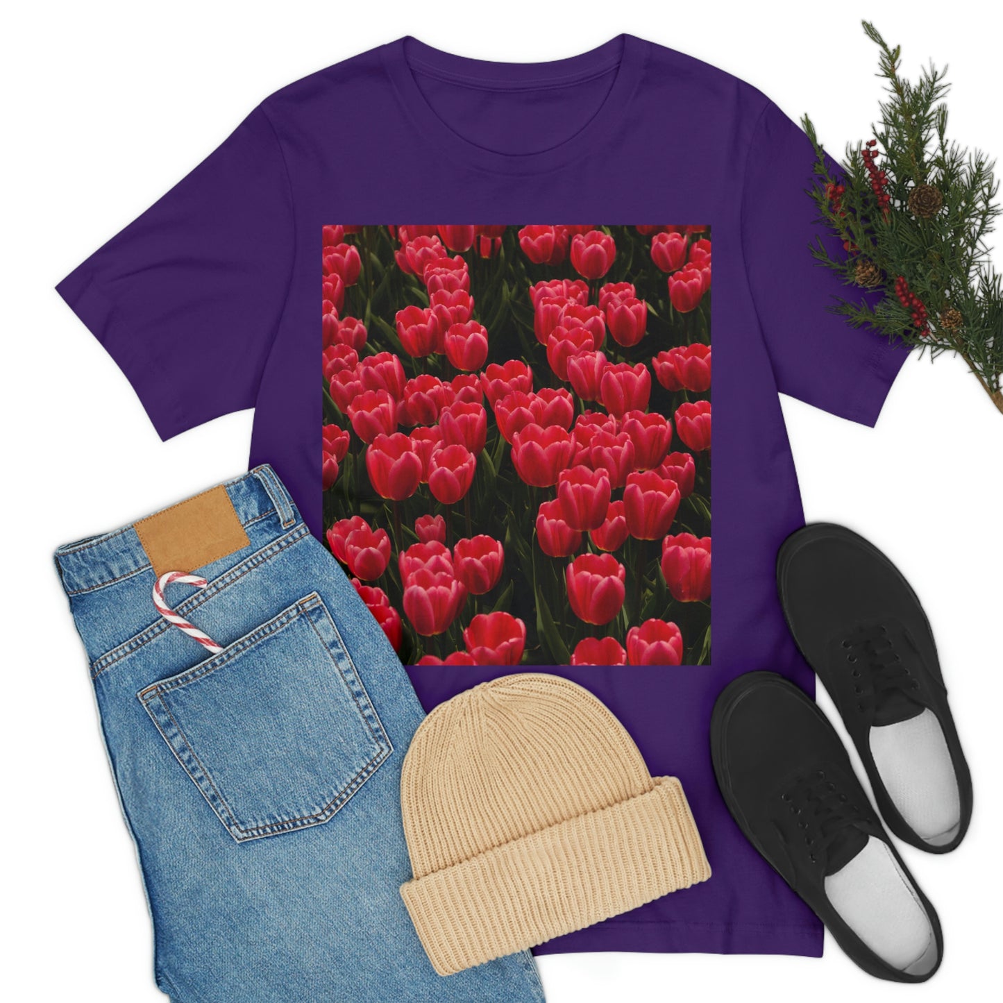 Flowers 24 Unisex Jersey Short Sleeve Tee