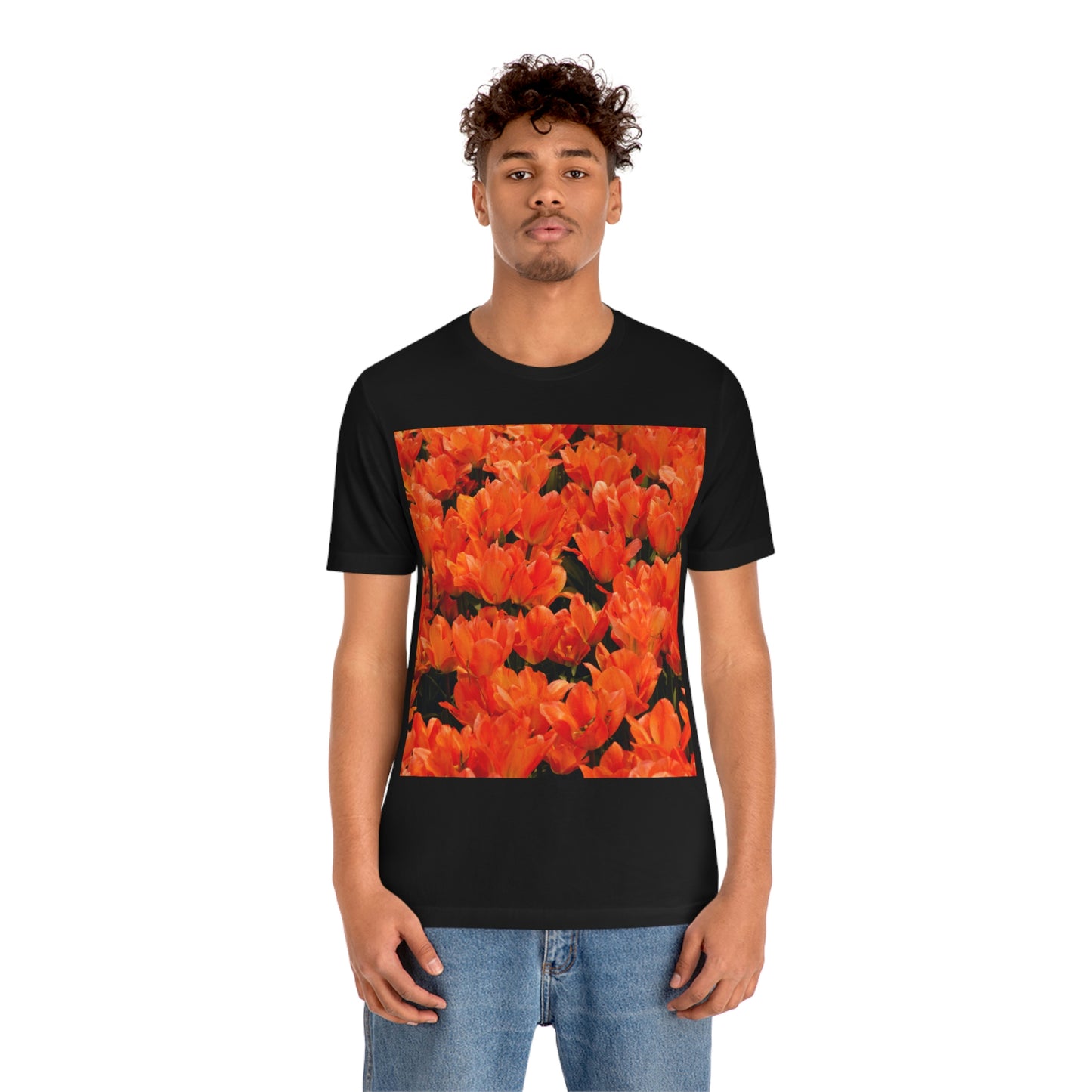 Flowers 03 Unisex Jersey Short Sleeve Tee