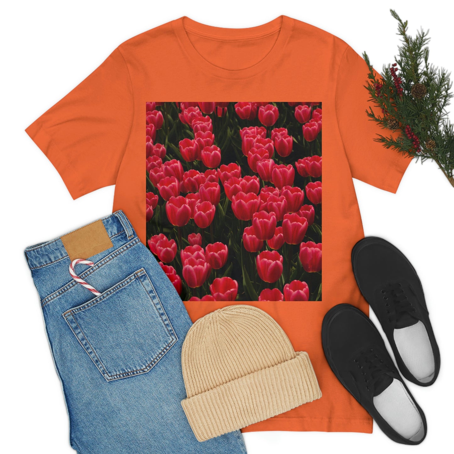 Flowers 24 Unisex Jersey Short Sleeve Tee