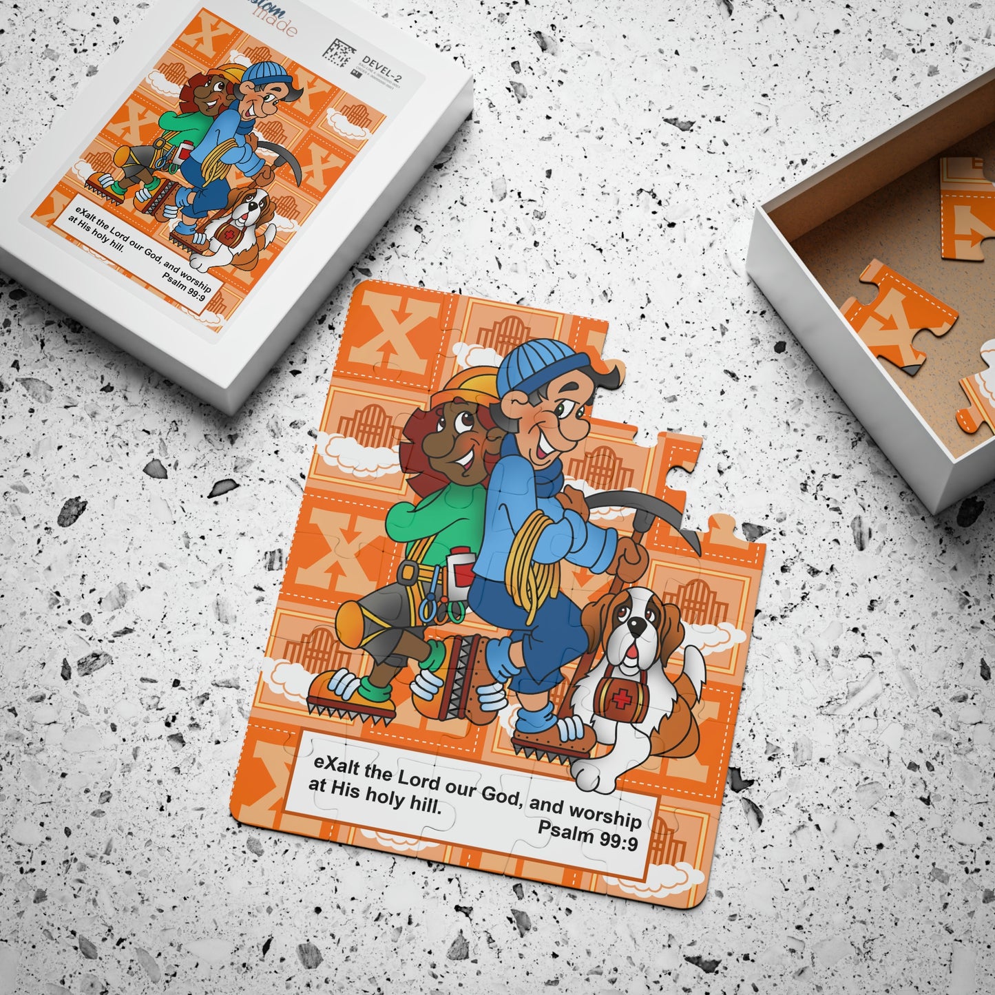 The Bible as Simple as ABC X Kids' Puzzle, 30-Piece