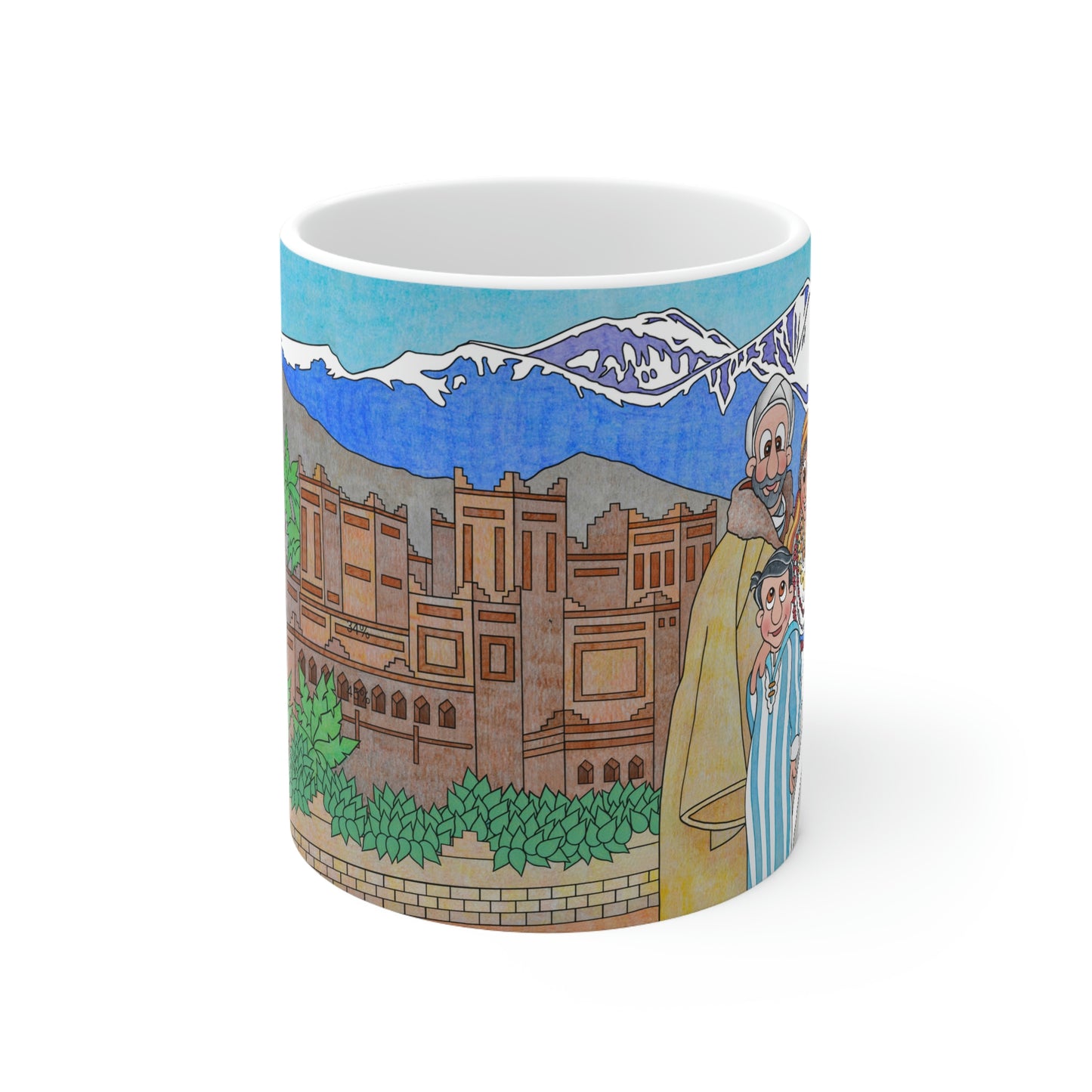 The Stone at the Door Ceramic Mug 11oz