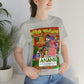 Anansi and the Market Pig Unisex Jersey Short Sleeve Tee