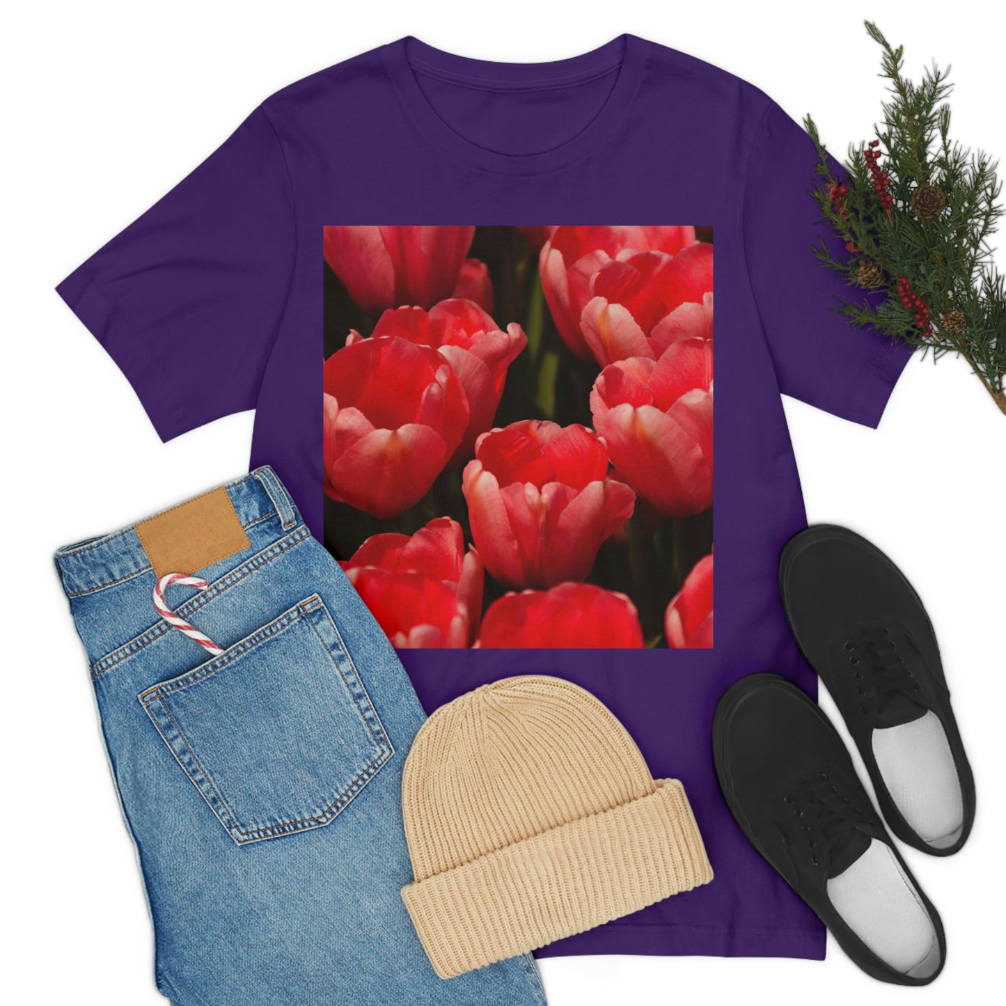 Flowers 09 Unisex Jersey Short Sleeve Tee