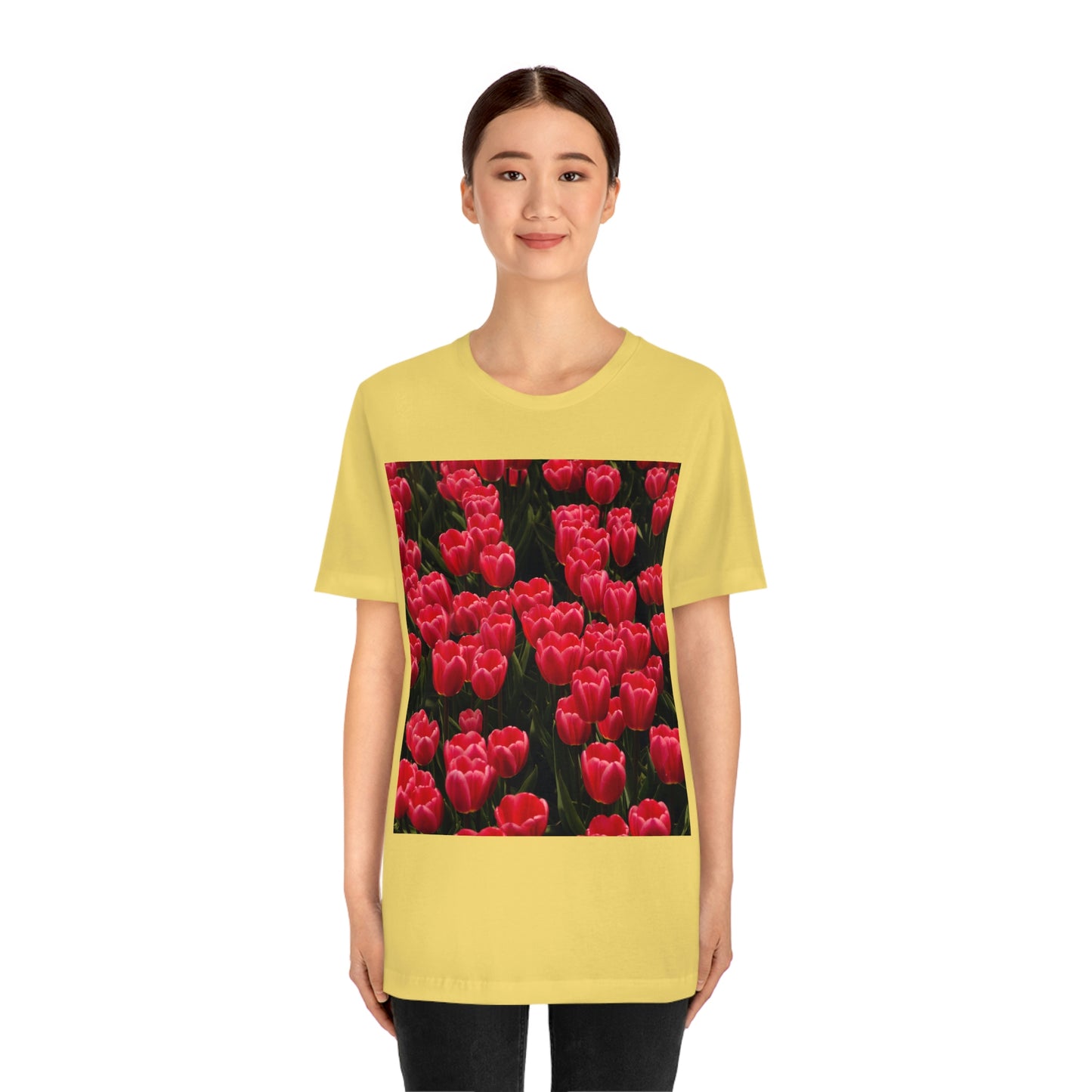 Flowers 24 Unisex Jersey Short Sleeve Tee