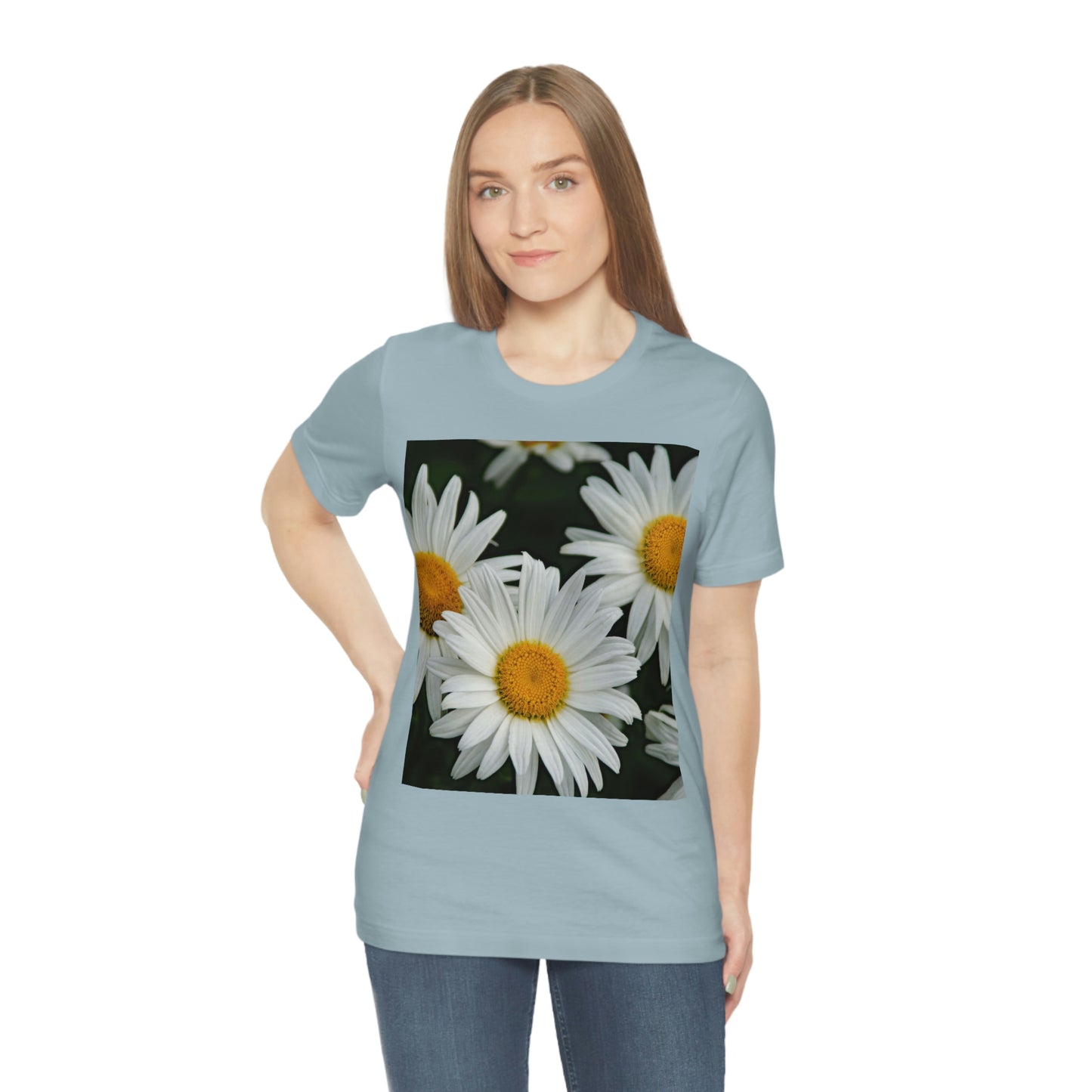 Flowers 01 Unisex Jersey Short Sleeve Tee