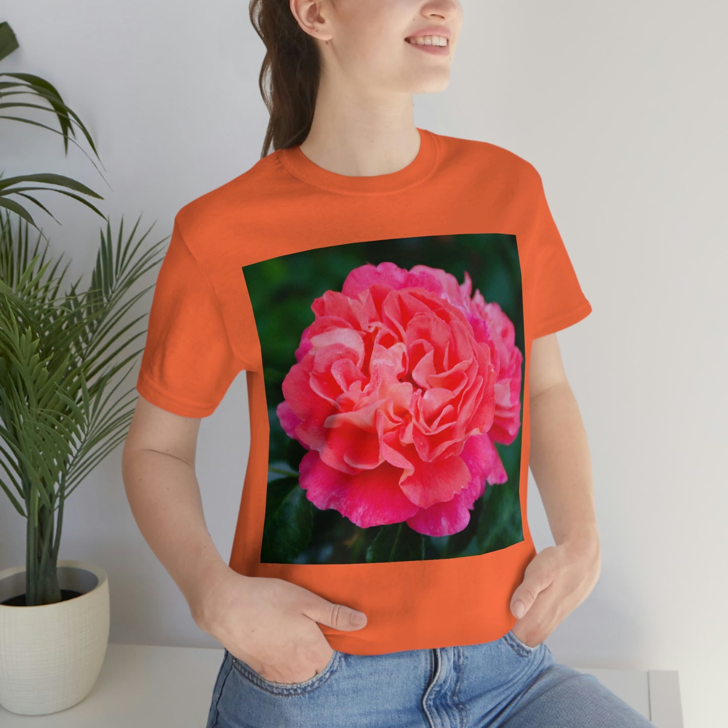Flowers 08 Unisex Jersey Short Sleeve Tee