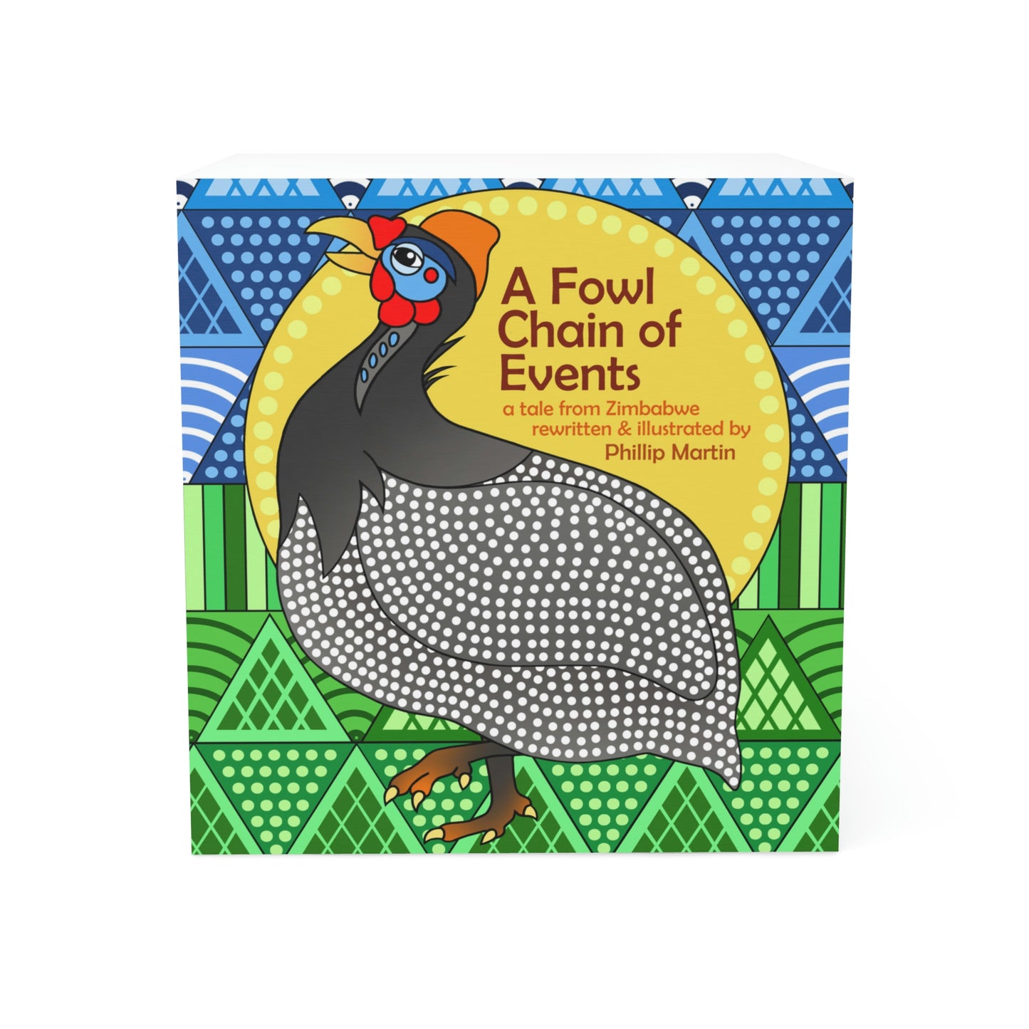 A Fowl Chain of Events Note Cube
