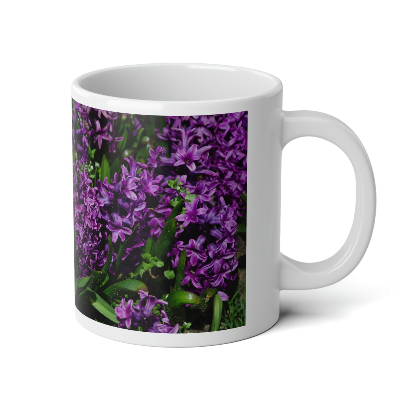 Flowers 21 Jumbo Mug, 20oz