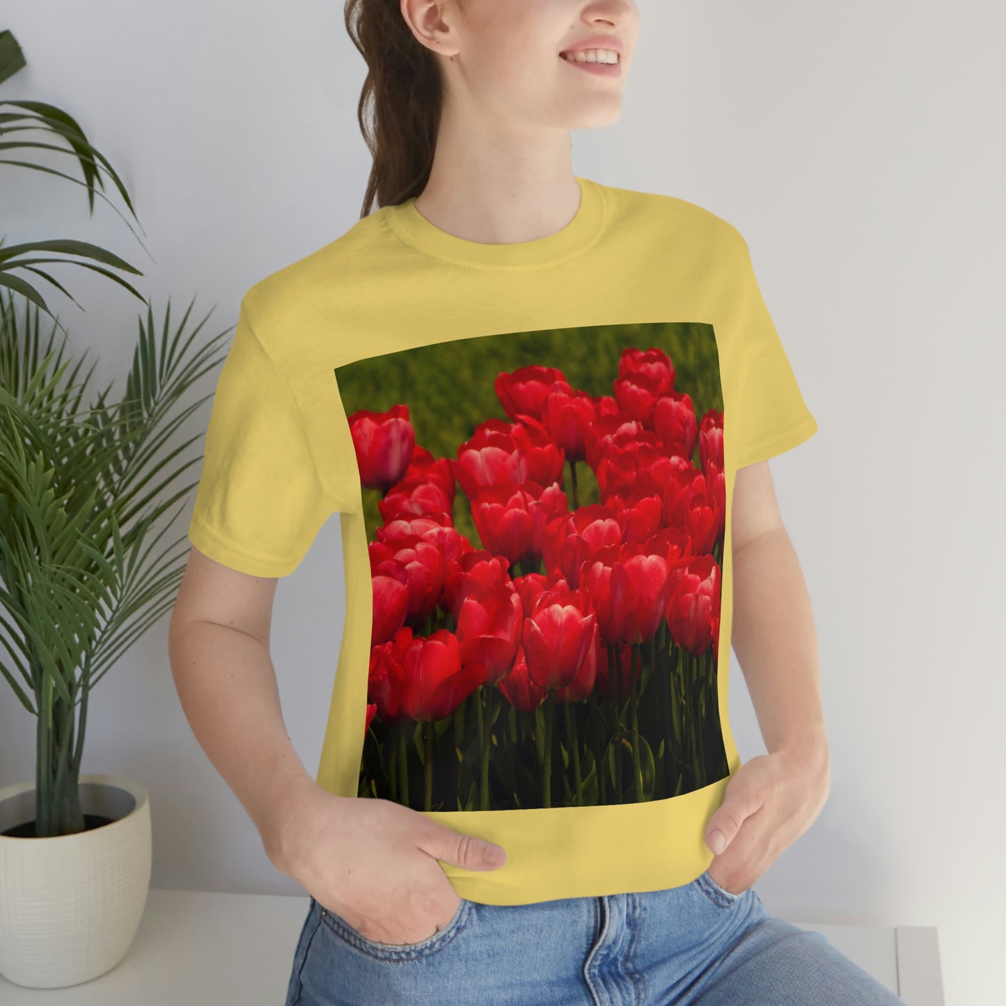 Flowers 22 Unisex Jersey Short Sleeve Tee