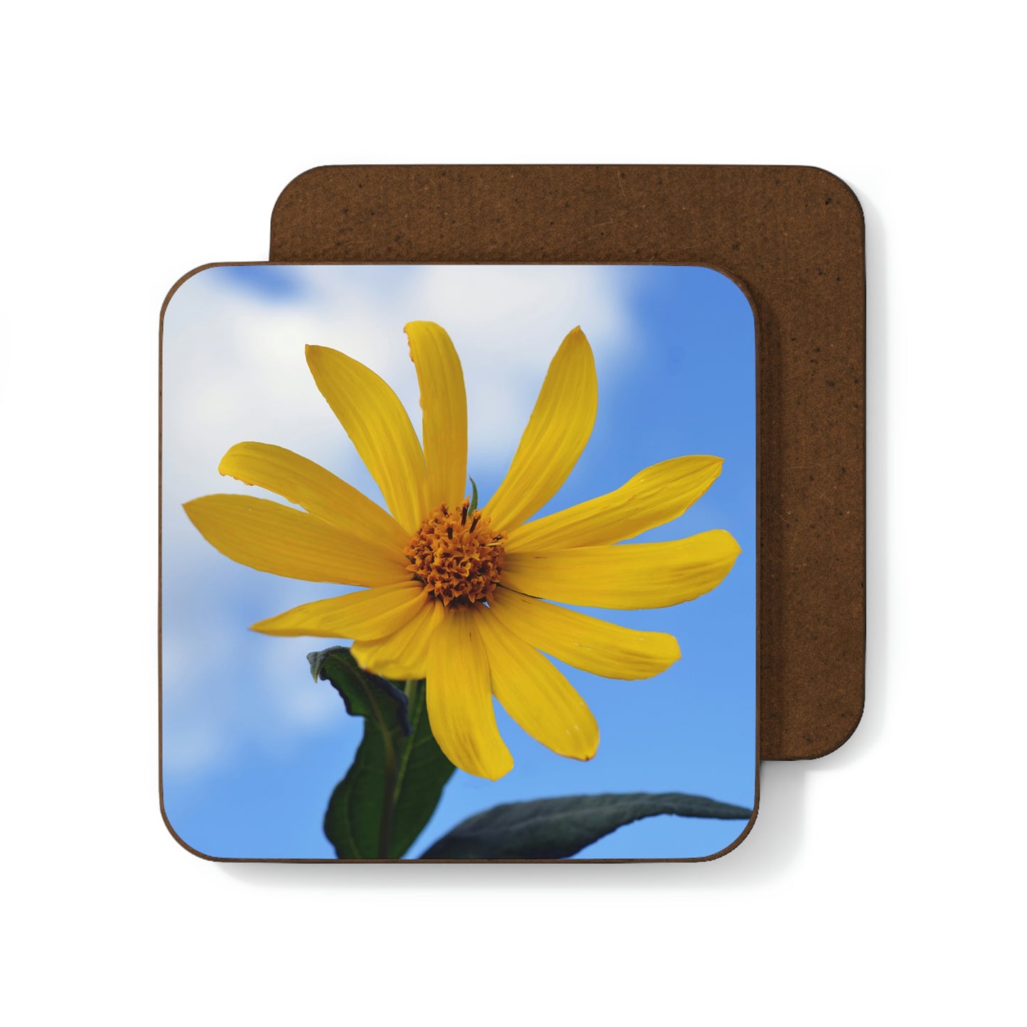 Flowers 32 Hardboard Back Coaster