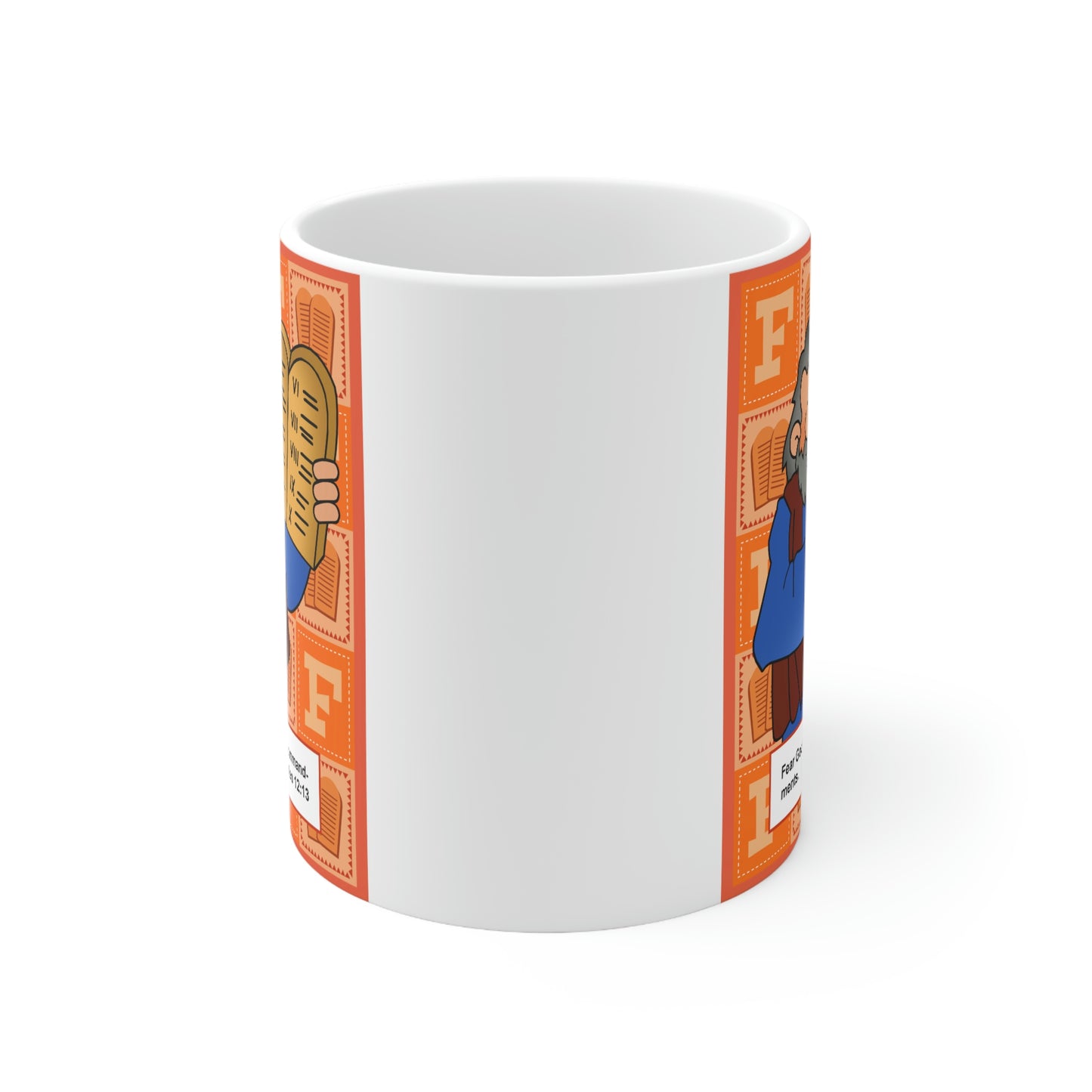 The Bible as Simple as ABC F Ceramic Mug 11oz