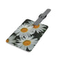 Flowers 01 Saffiano Polyester Luggage Tag, Rectangle