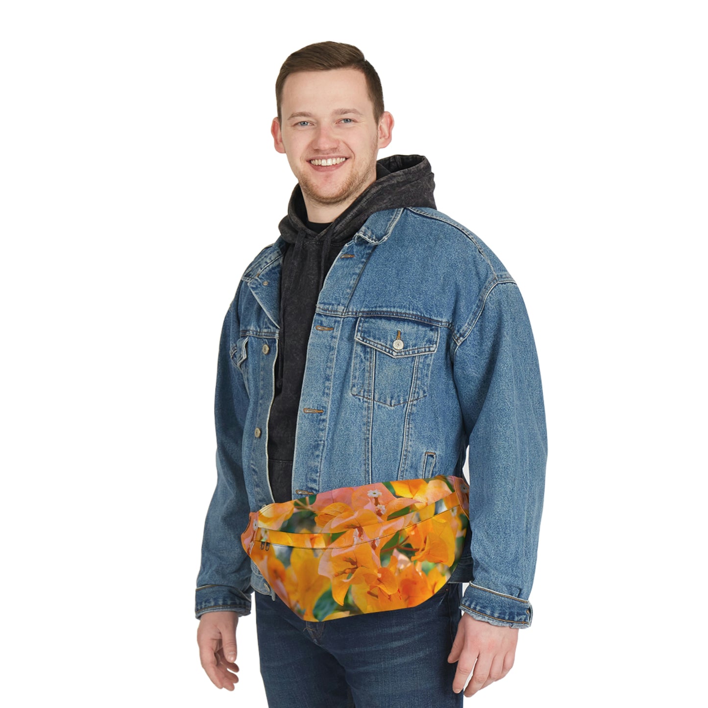 Flowers 10 Large Fanny Pack