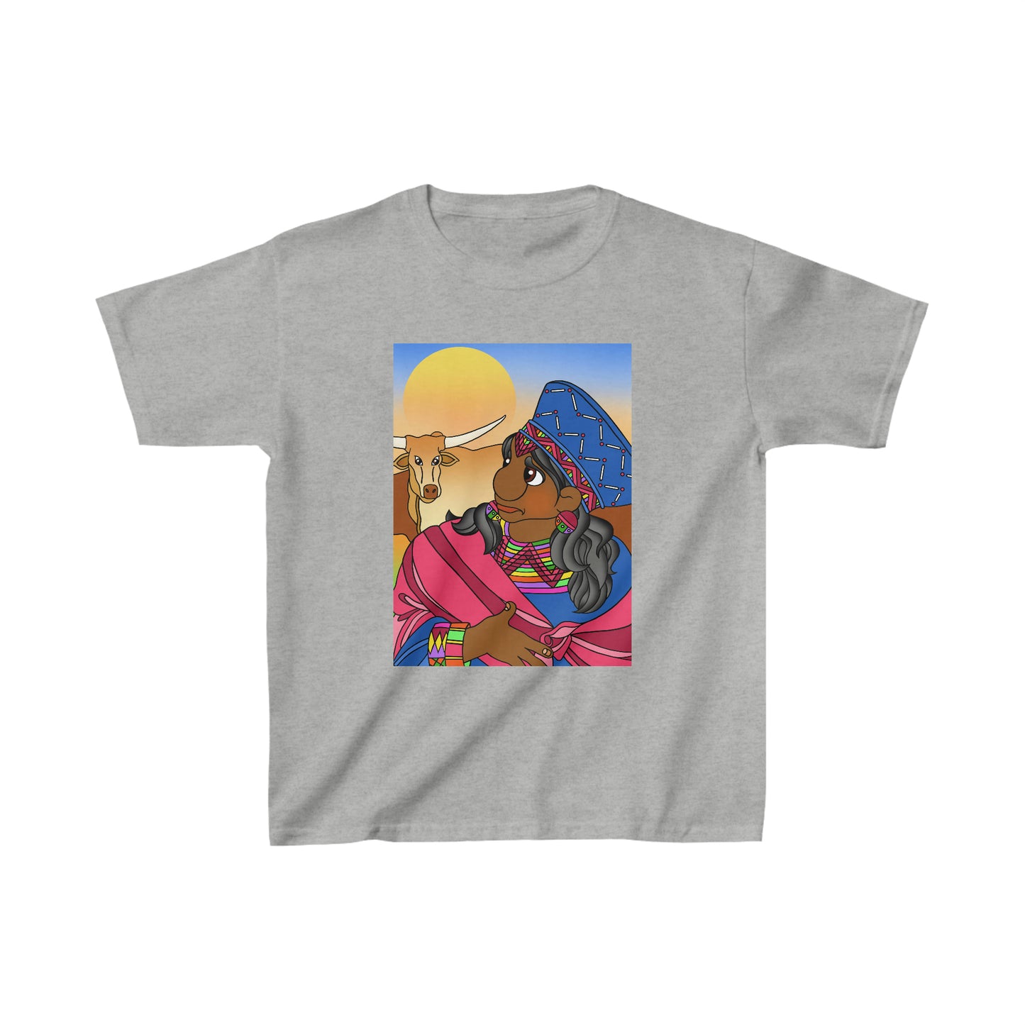 Once Upon Southern Africa Kids Heavy Cotton™ Tee