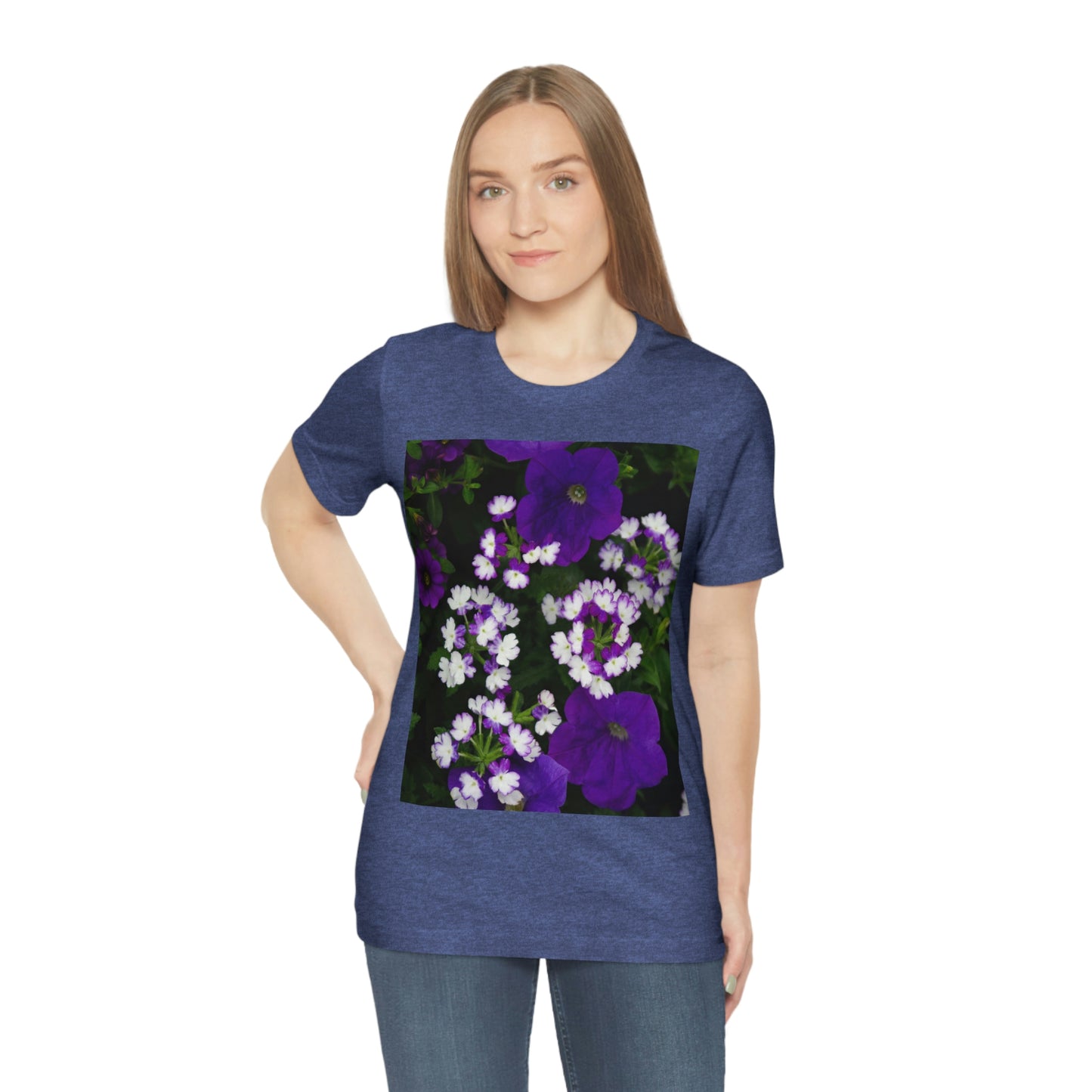 Flowers 04 Unisex Jersey Short Sleeve Tee