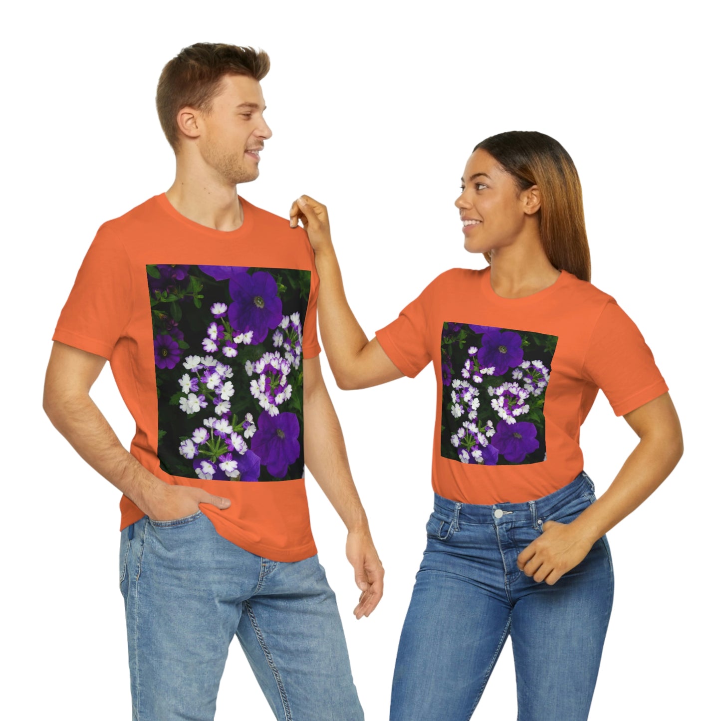 Flowers 04 Unisex Jersey Short Sleeve Tee